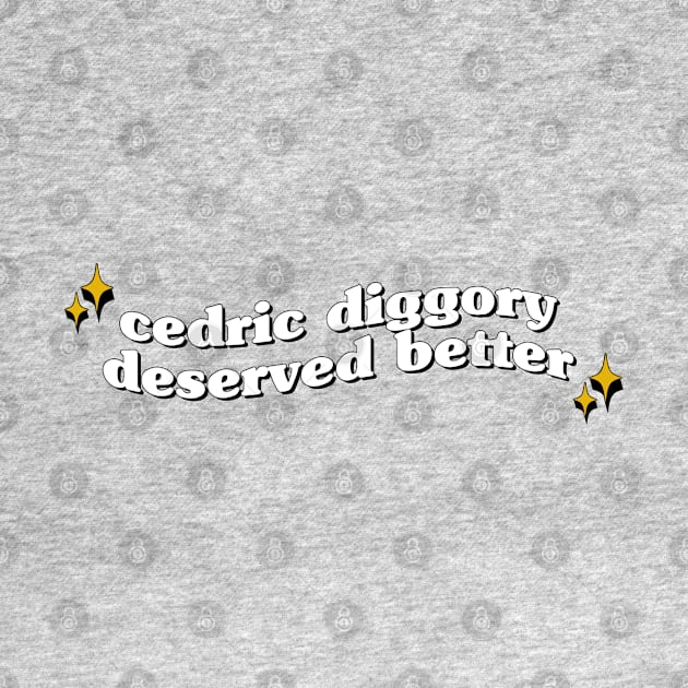 Cedric Diggory deserved better by honeydesigns